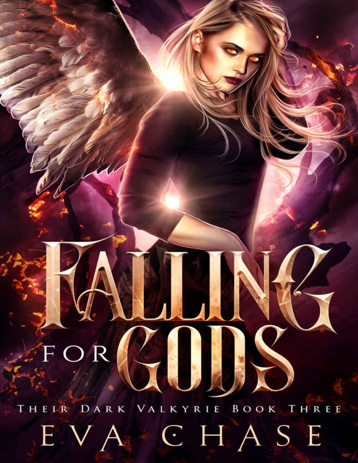 Falling For Gods Their Dark Valkyire Book 3 Eva Chase
