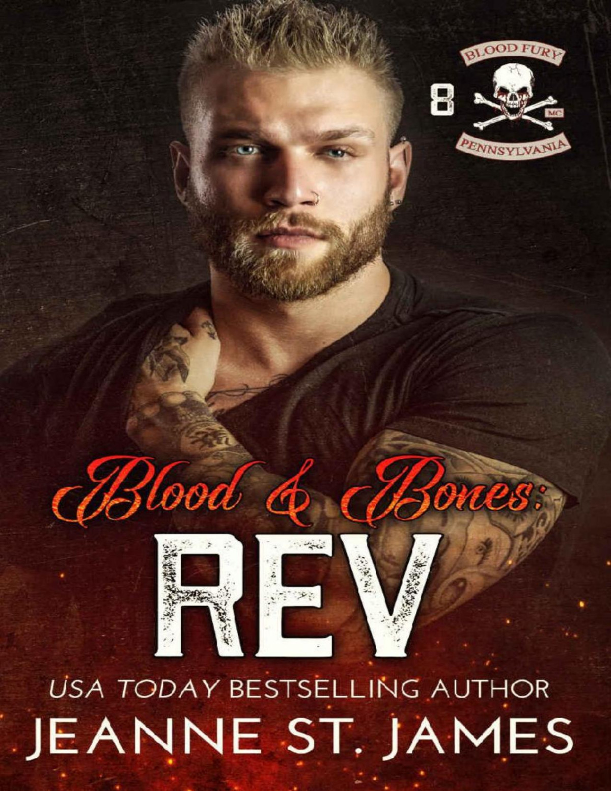 Blood Bones Rev Blood Fury Mc Book 8 Jeanne St James