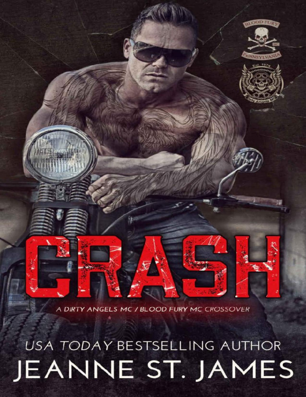 Crash A Dirty Angels Mcblood Fury Mc Crossover Dirty Angels Mc Series Book 13 Jeanne St James