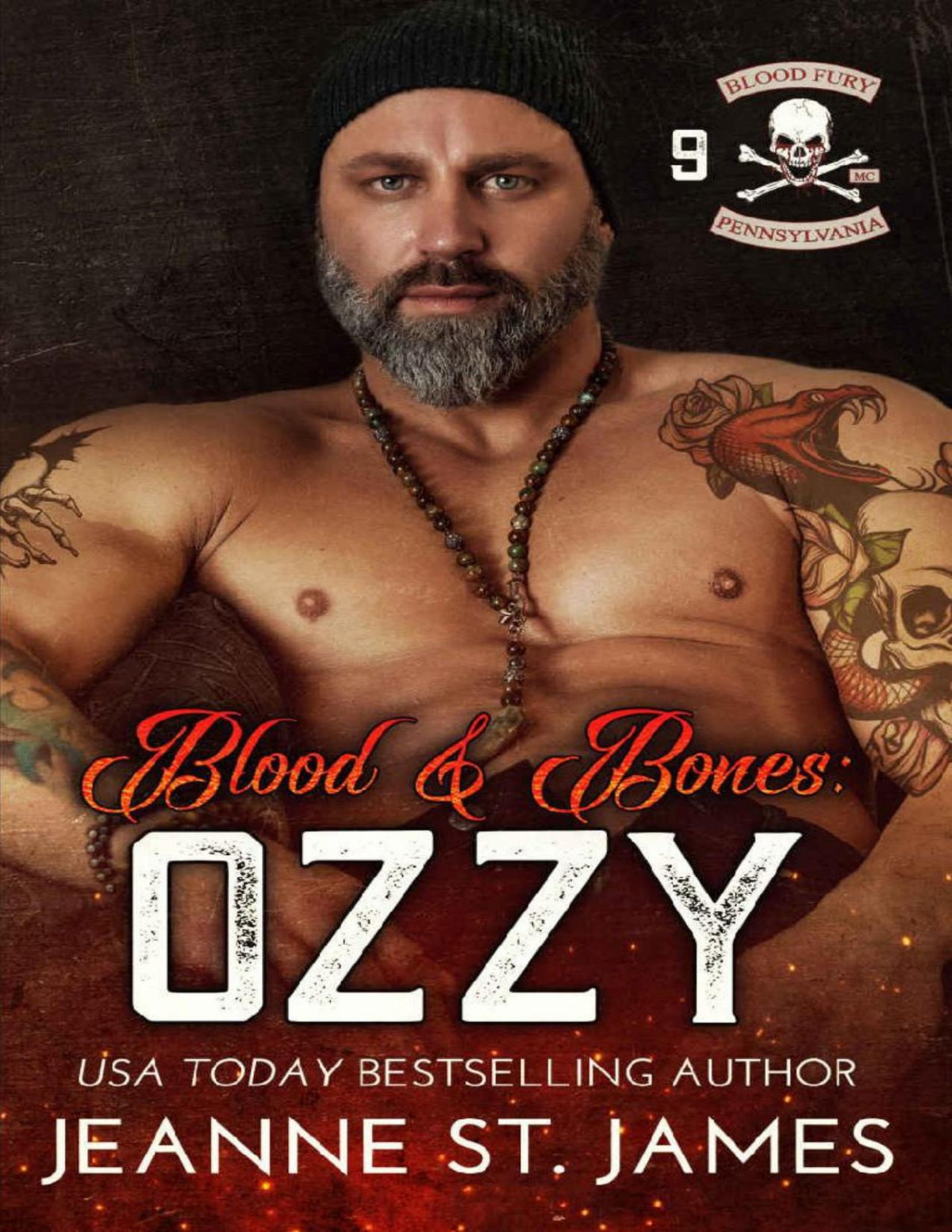 Blood Bones Ozzy Blood Fury Mc Book 9 Jeanne St James