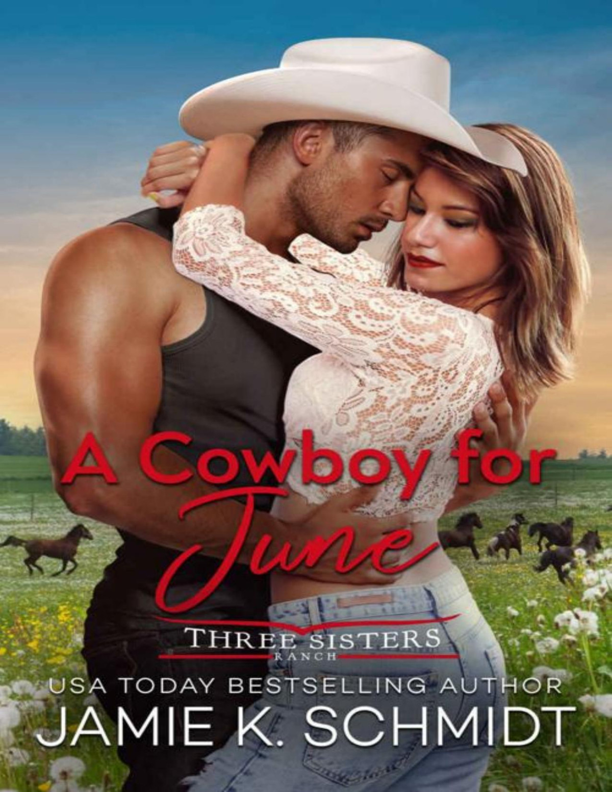 A Cowboy For June Three Sisters Ranch Book 5 Jamie K Schmidt