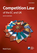 Competition Law Of The Ec And Uk 6th Edition Mark Furse