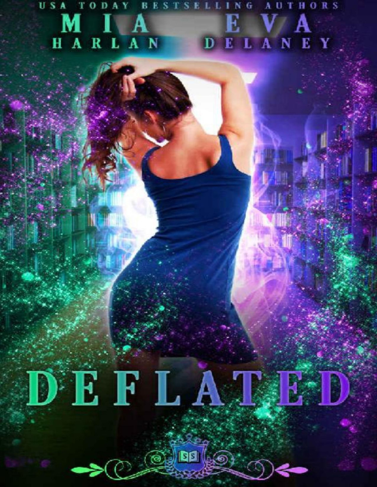 Deflated A Quirky Multiple Mates Romance Spell Library Violet Book 2 Mia Harlan Eva Delaney