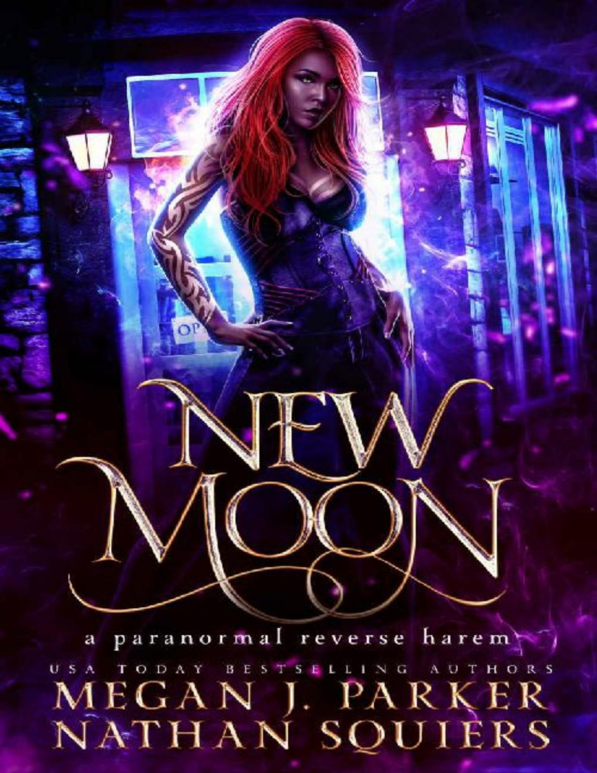 New Moon A Paranormal Reverse Harem Novel Megan J Parker Nathan Squiers
