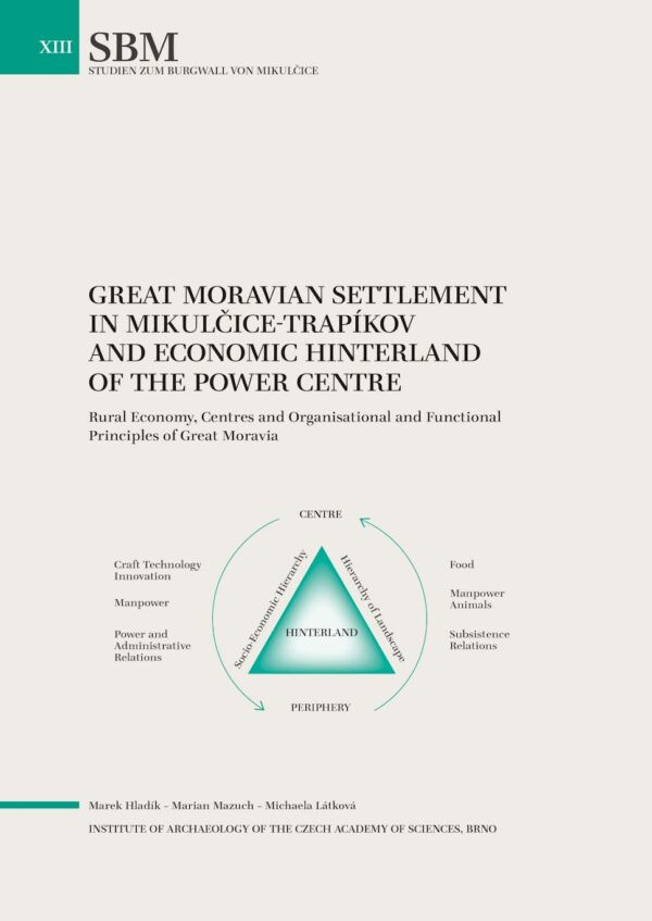 Great Moravian Settlement In Mikulicetrapkov And Economic Hinterland Of The Power Centre Rural Economy Centres And Organisational And Functional Principles Of Great Moravia Marek Hladk