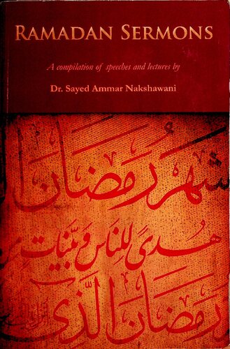 Ramadan Sermons A Compilation Of Speeches And Lectures Sayyed Ammar Nakshwani