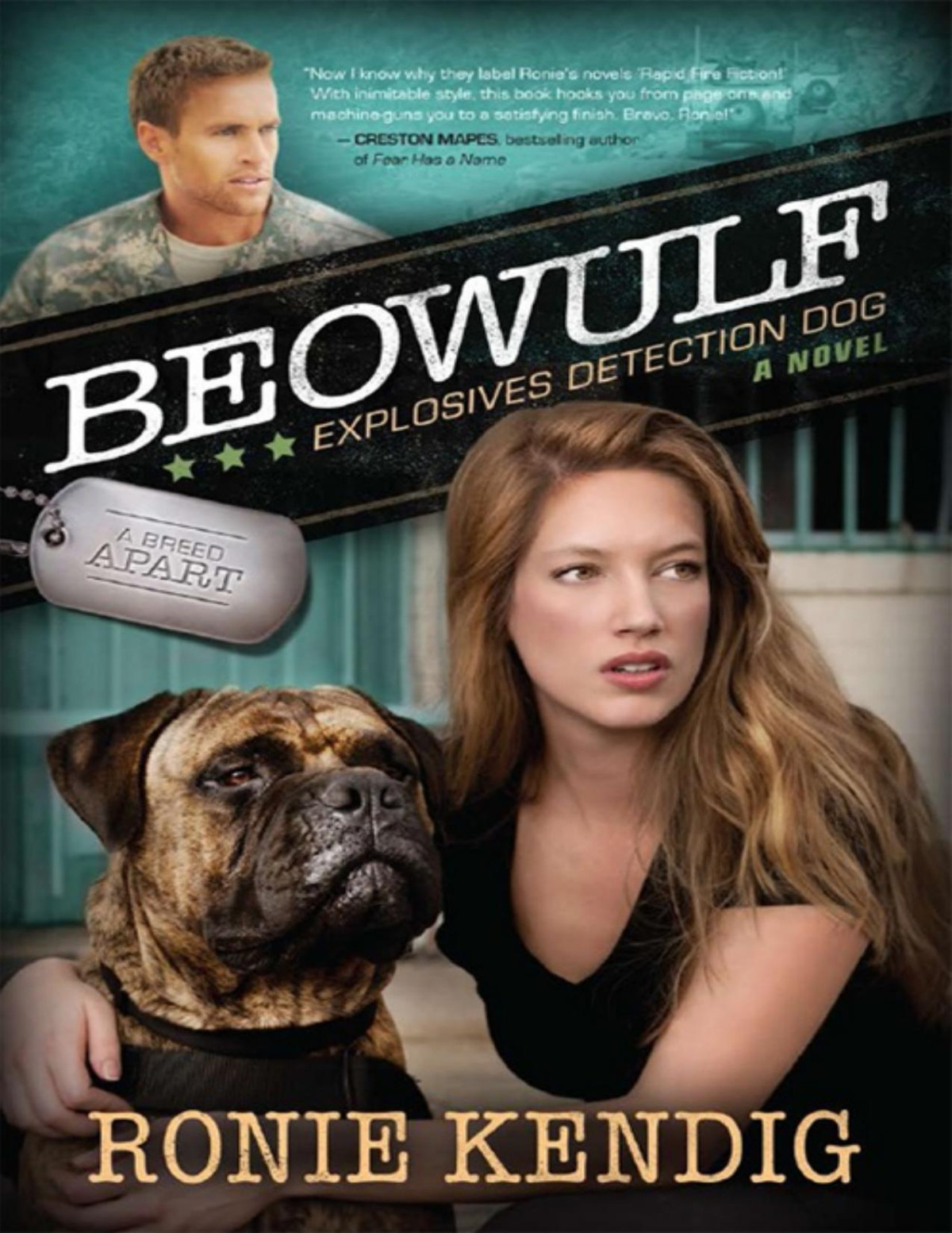 Beowulf Explosives Detection Dog Ronie Kendig