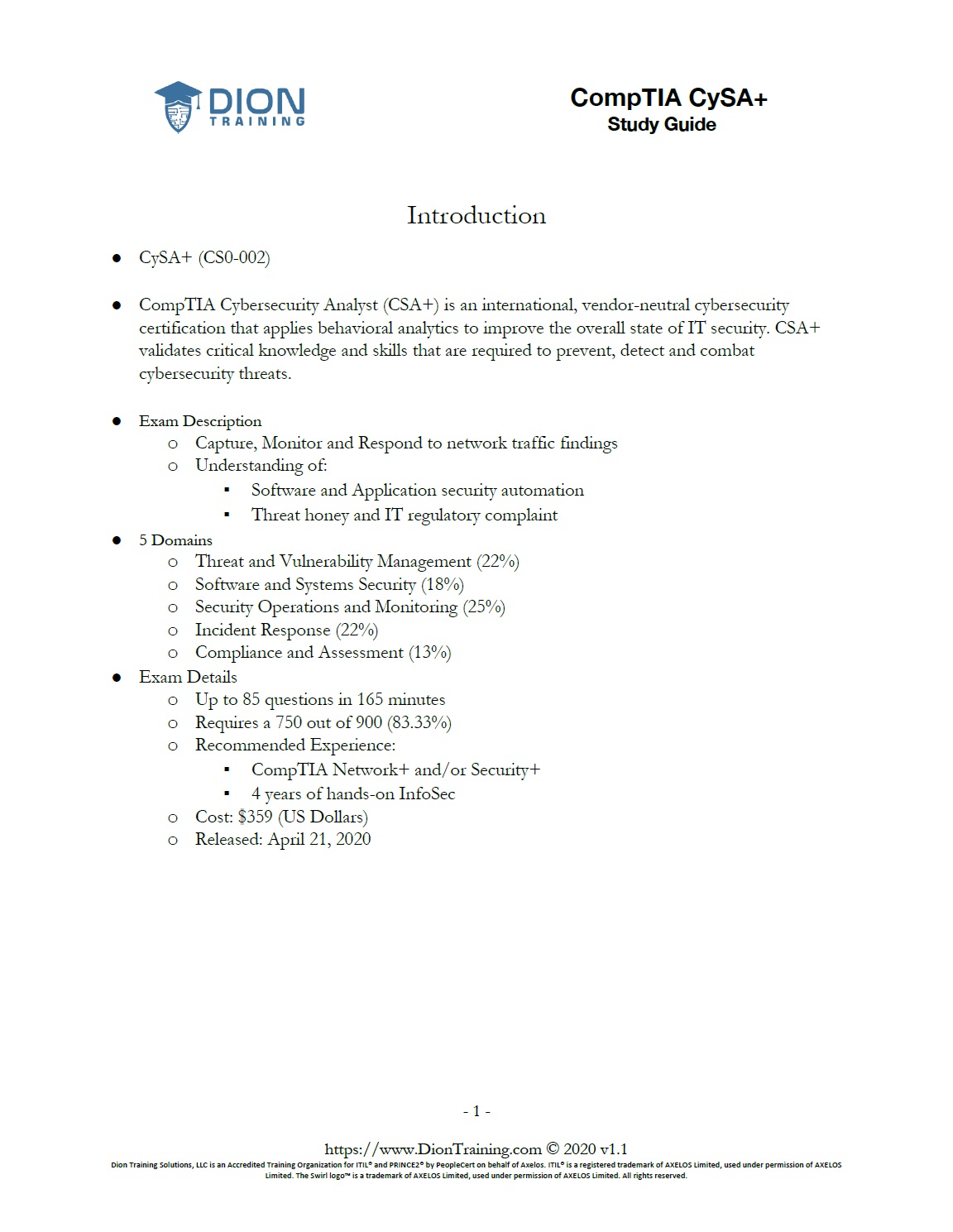 Cysacs0002 Study Guide Jason Dion