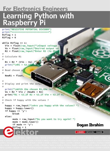 Learning Python With Raspberry Pi Dogan Ibrahim