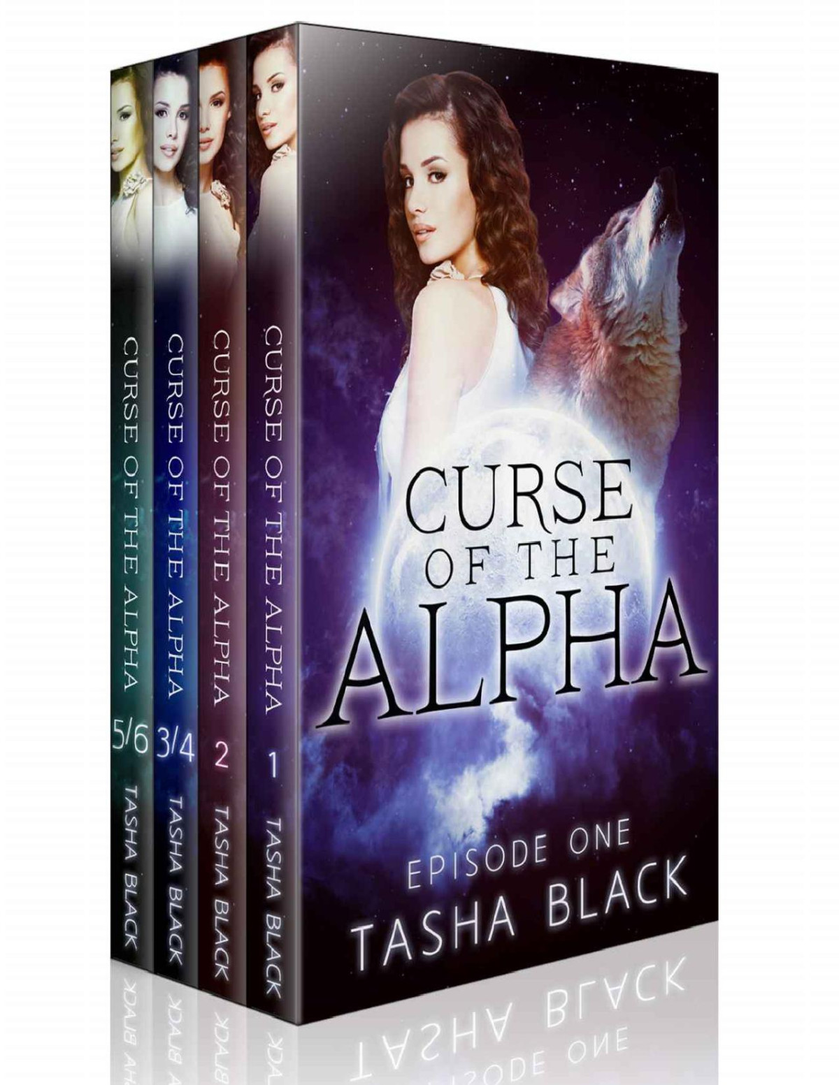 Curse Of The Alpha The Complete Bundle Episodes 16 A Tarkers Hollow Bbw Shifter Romance Tasha Black