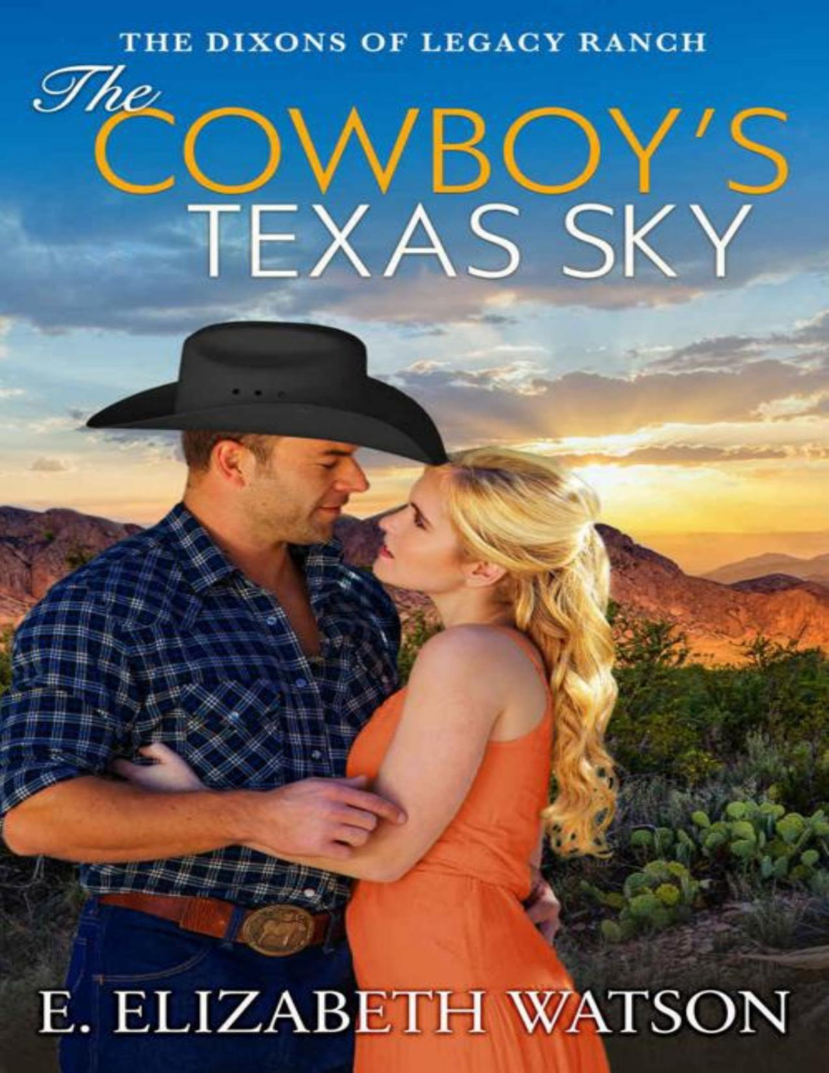 The Cowboys Texas Sky The Dixons Of Legacy Ranch Book 2 E Elizabeth Watson