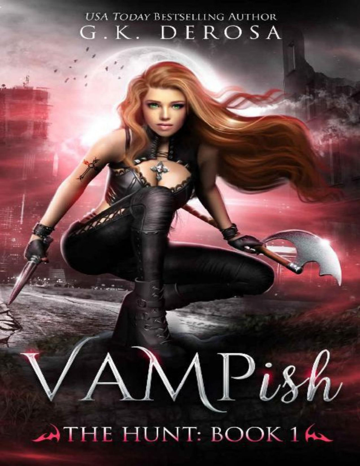 Vampish The Hunt An Enemiestolovers Paranormal Romance Gk Derosa