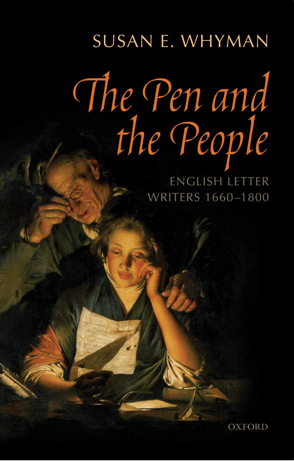 The Pen And The People English Letter Writers 16601800 Susan Whyman