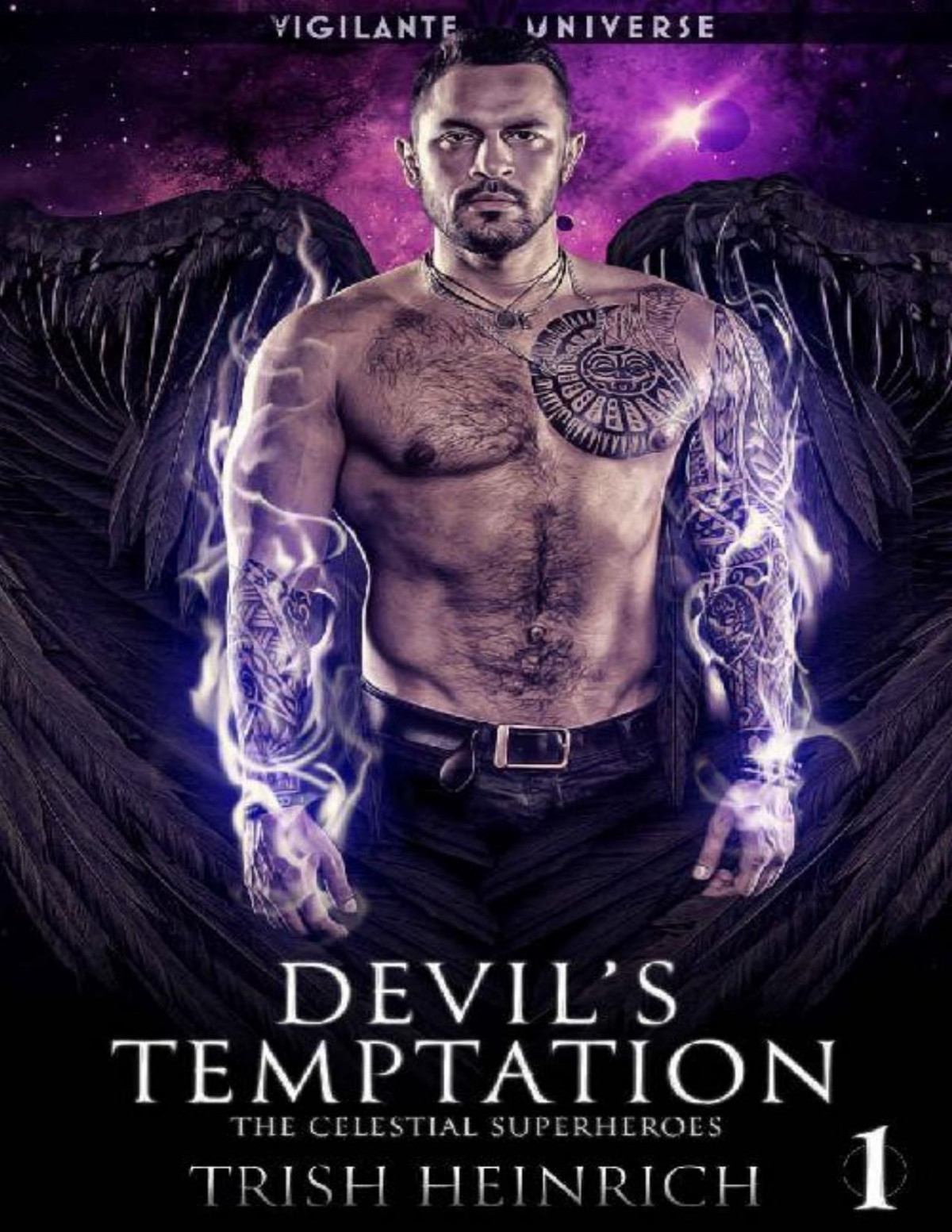 Devils Temptation A Paranormal Angel Romance The Celestial Superheroes Book 1 Trish Heinrich