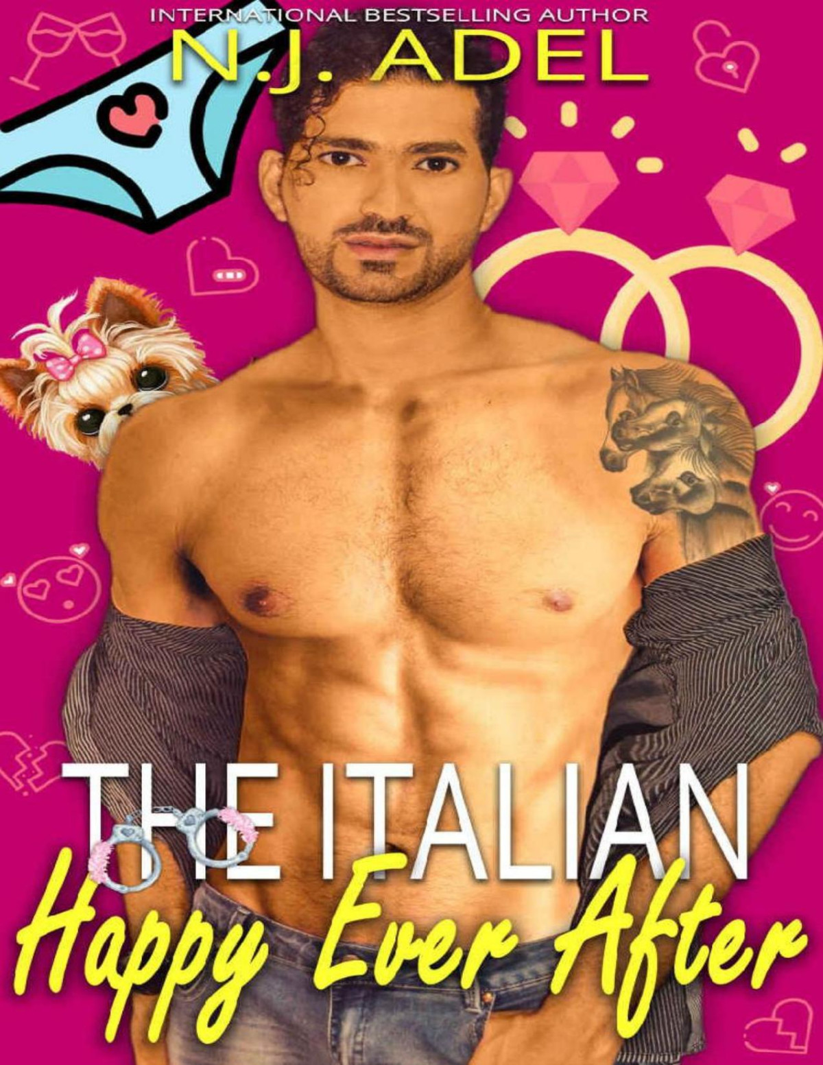 The Italian Happy Ever After Age Gap Fake Marriage Office Rom Com Standalone The Italians Nj Adel