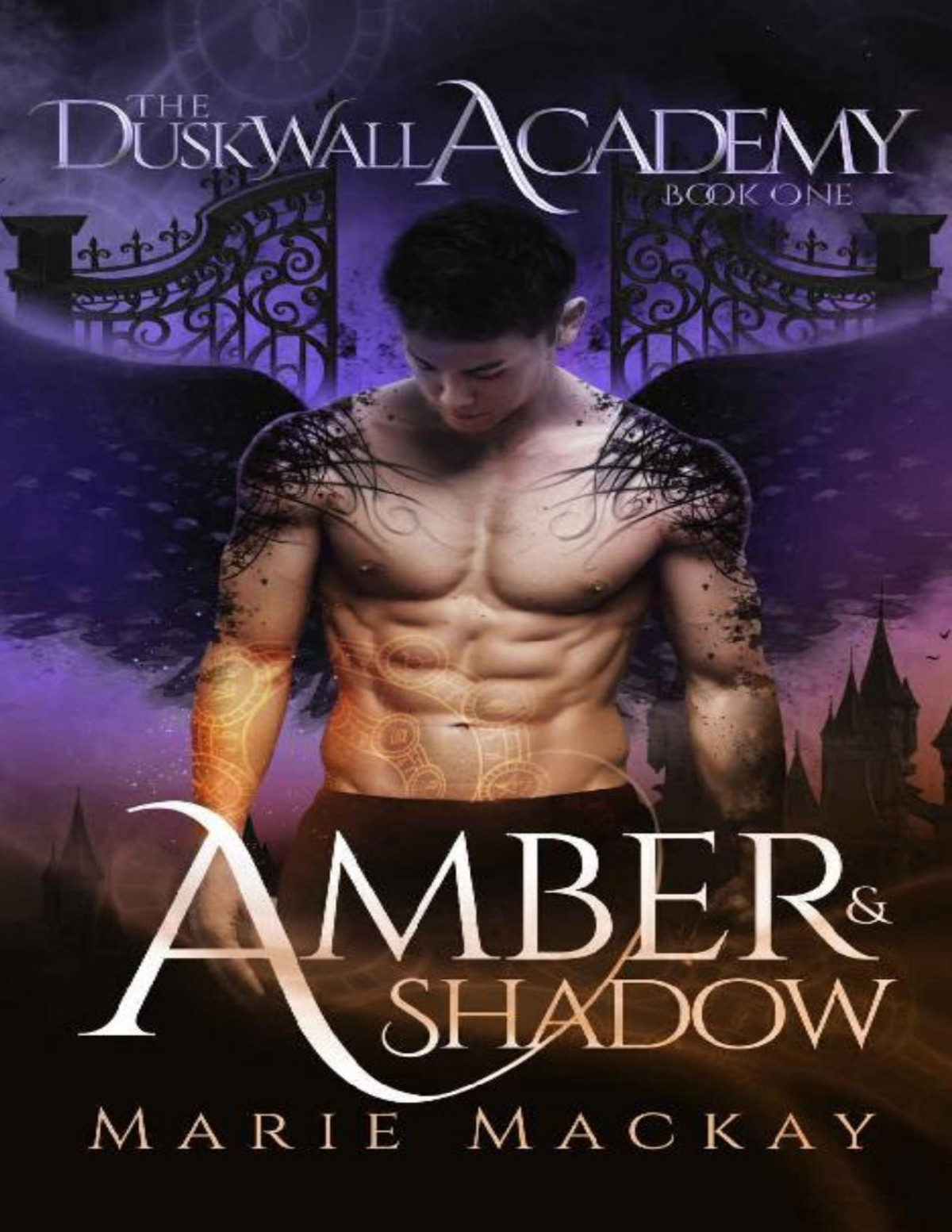 Amber And Shadow A Paranormal Enemies To Lovers Academy Romance Series The Dusk Wall Academy Book 1 Marie Mackay
