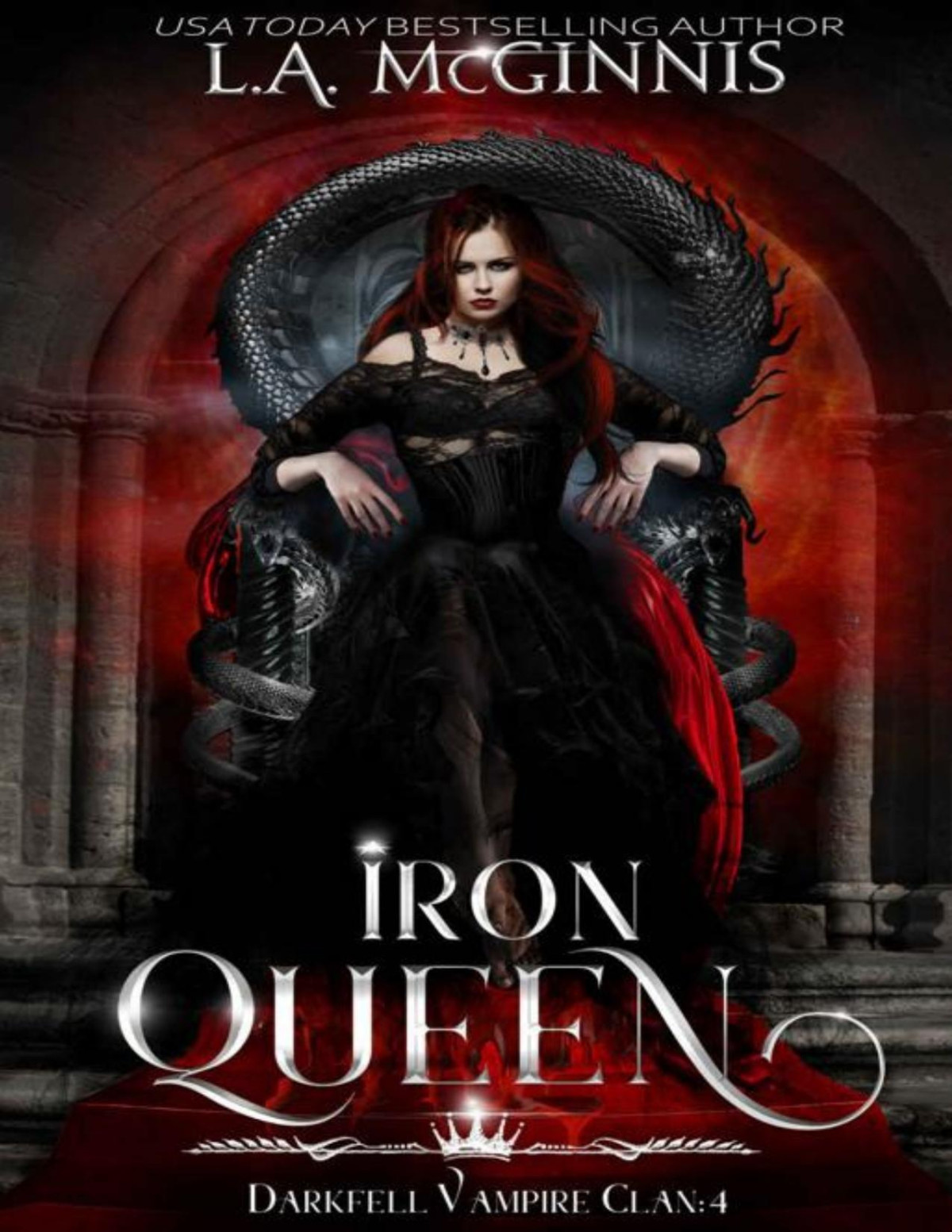 Iron Queen The Darkfell Vampire Clan 4 La Mcginnis
