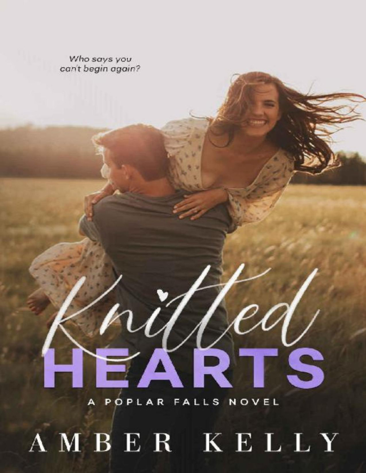 Knitted Hearts A Small Town Romance Poplar Falls Book 6 Amber Kelly