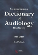 Comprehensive Dictionary Of Audiology Illustrated 3rd Edition Brad A Stach