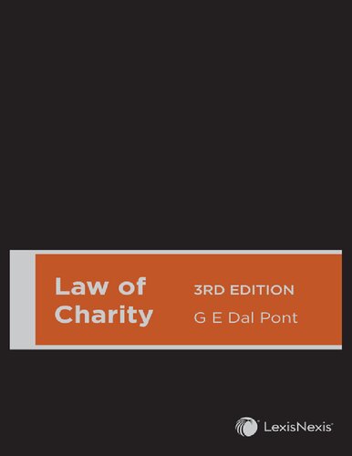 Law Of Charity 3rd Edition G E Dal Pont