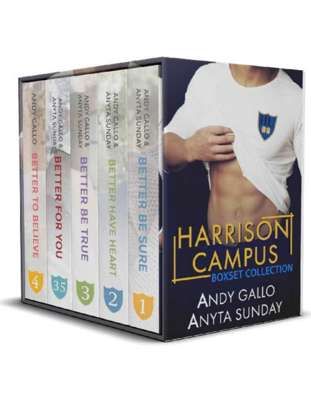 Harrison Campus Box Set Collection An Mm College Romance Series Andy Gallo Anyta Sunday