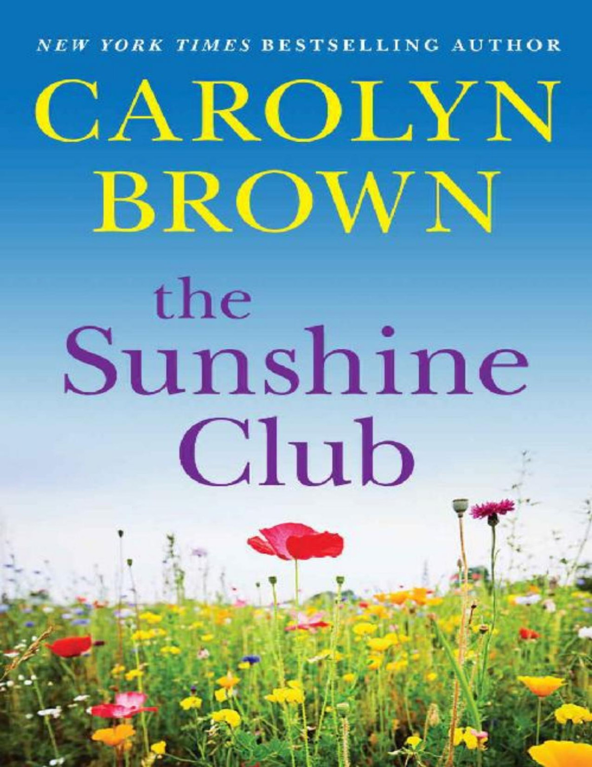 The Sunshine Club Carolyn Brown