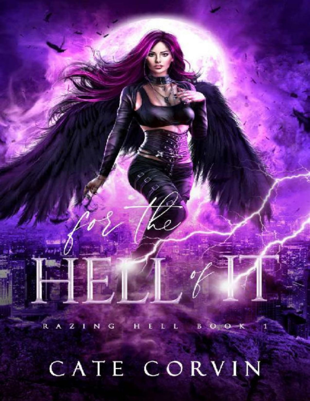 For The Hell Of It A Paranormal Reverse Harem Romance Razing Hell Book 1 Cate Corvin