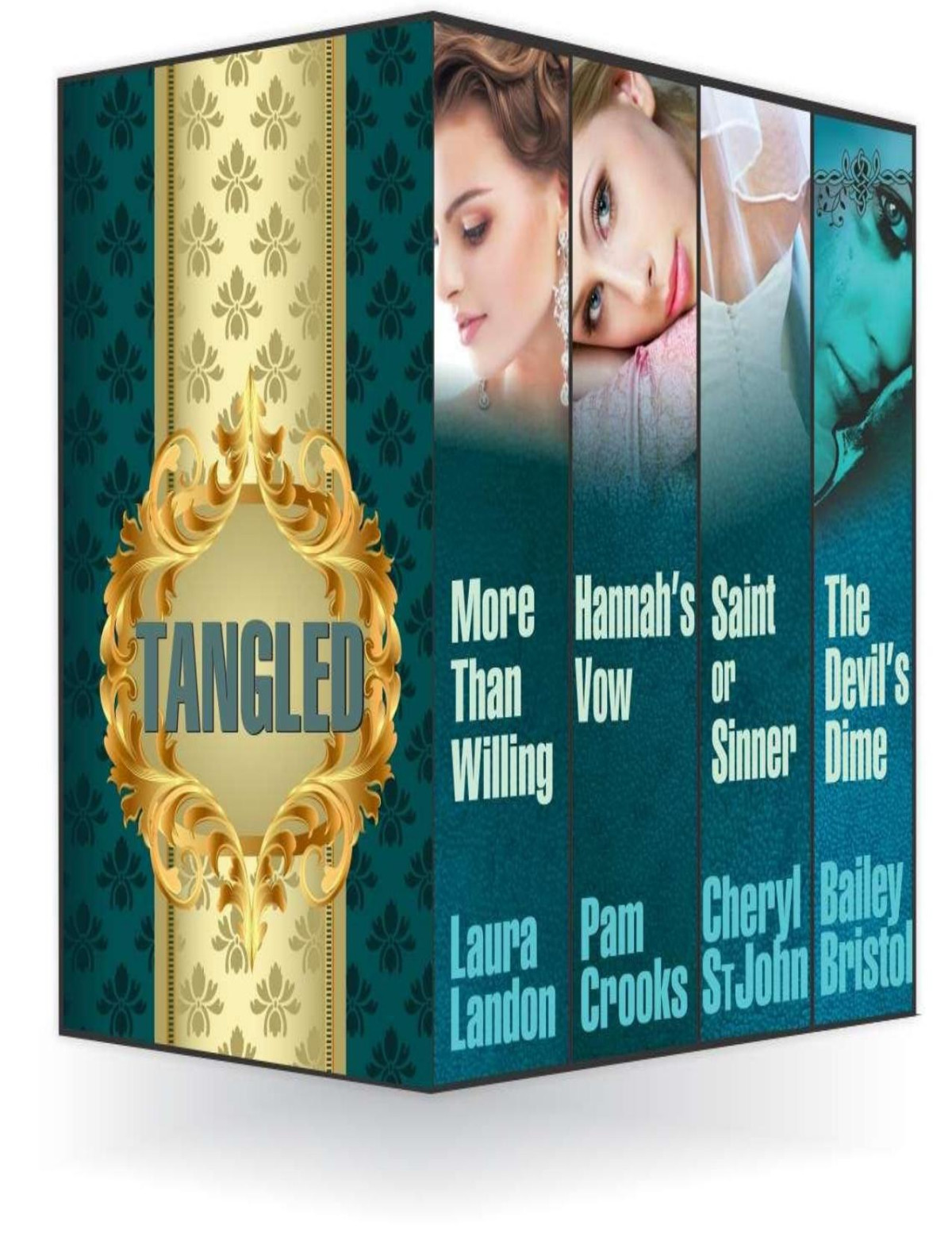 Tangled A Boxed Set Of Historical Novels Laura Landon Pam Crooks Cheryl St John Bailey Bristol