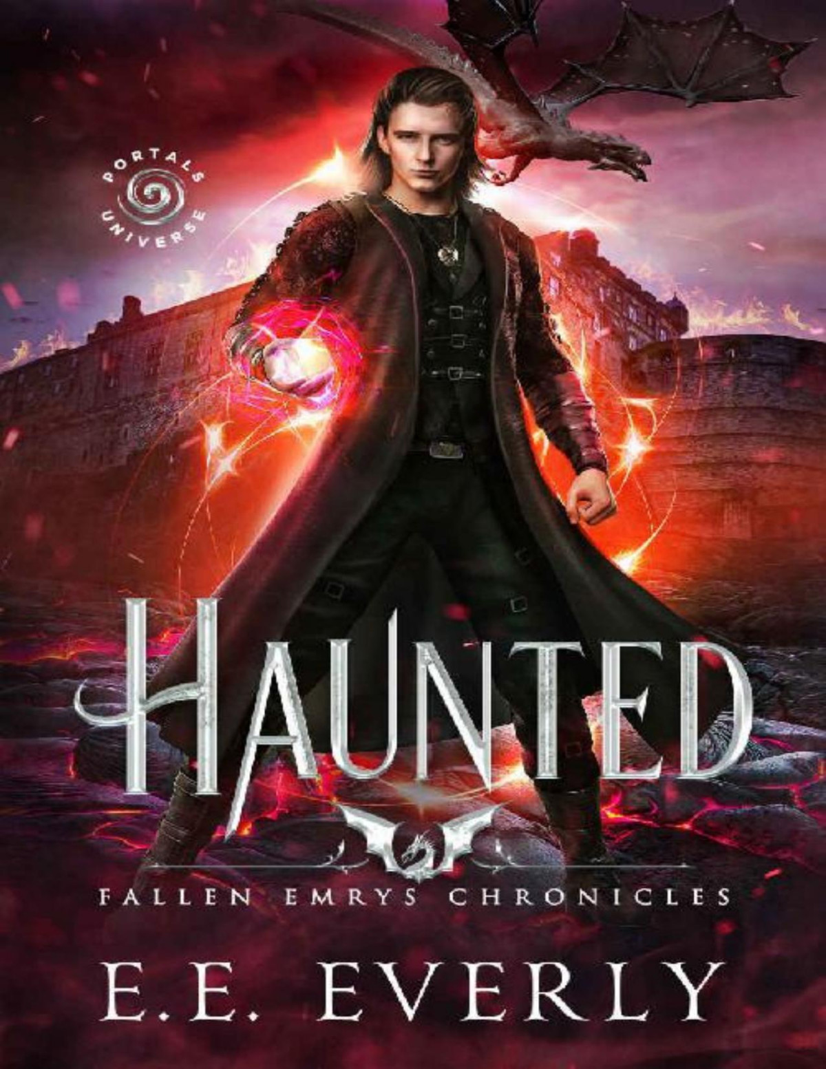 Haunted An Epic Dragons And Immortals Romantic Fantasy Fallen Emrys Chronicles Book 2 Ee Everly