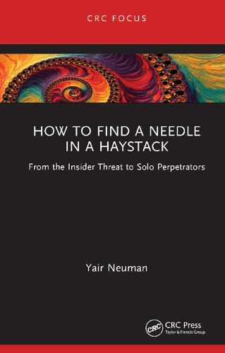How To Find A Needle In A Haystack From The Insider Threat To Solo Perpetrators Yair Neuman
