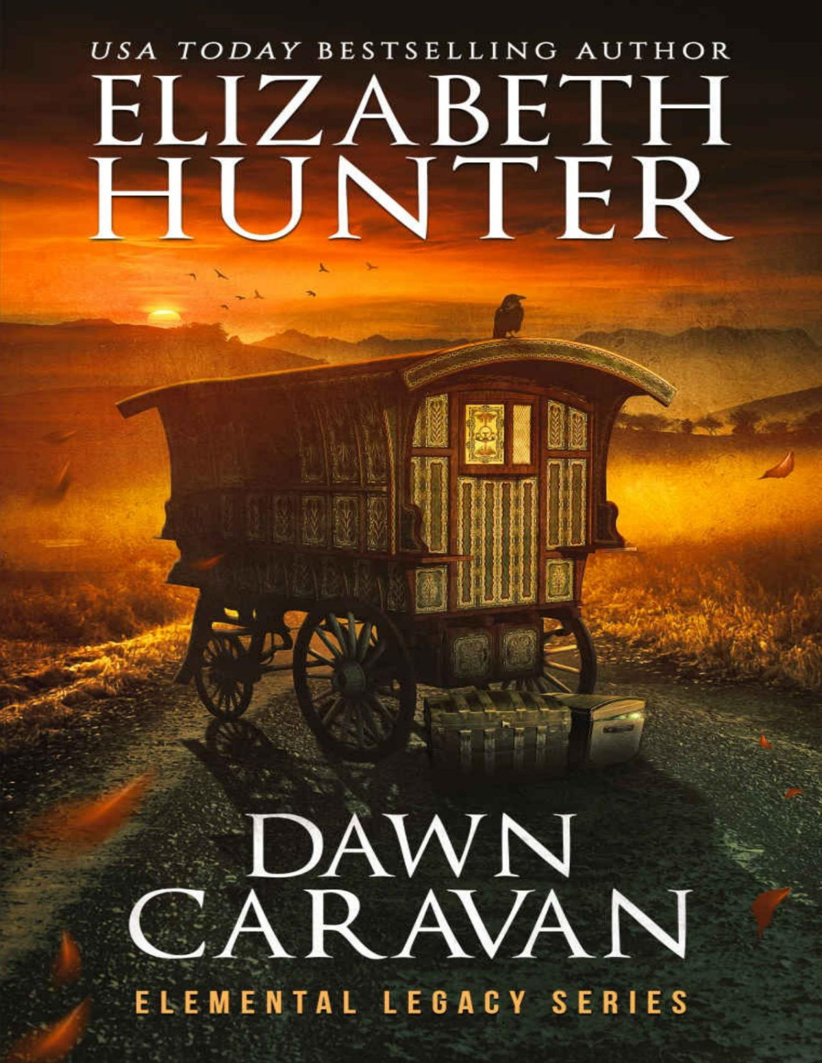 Dawn Caravan An Elemental Legacy Novel Hunter Elizabeth