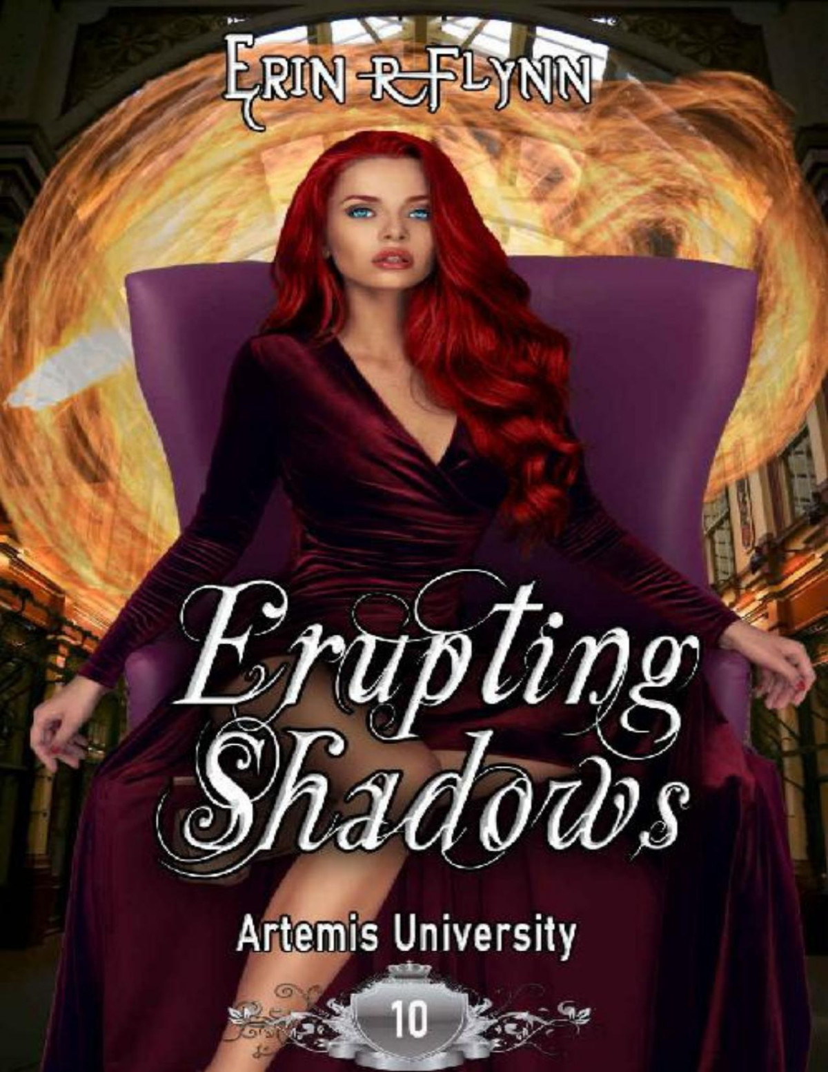 Erupting Shadows Artemis University Book 10 Erin R Flynn