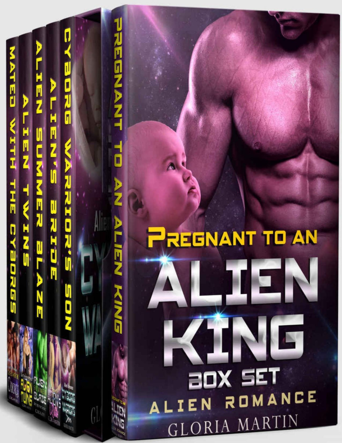 Pregnant To An Alien King Box Set Gloria Martin