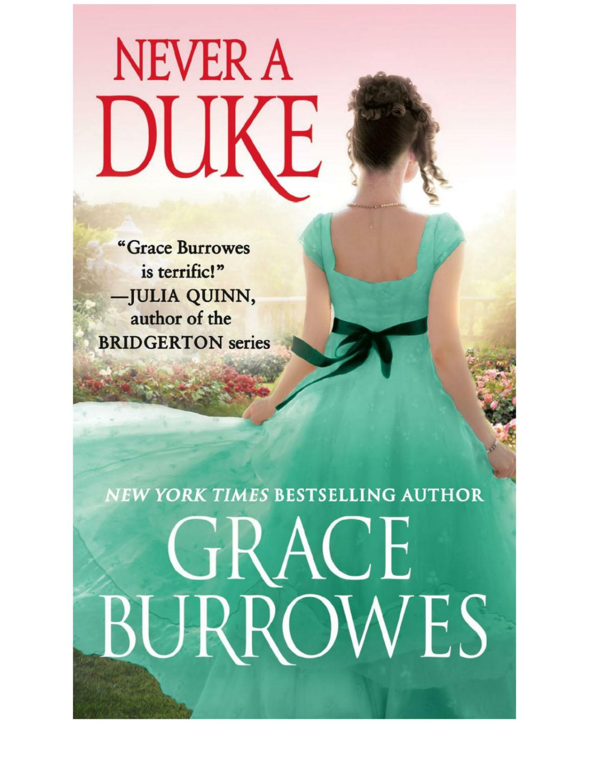 Never A Duke Grace Burrowes
