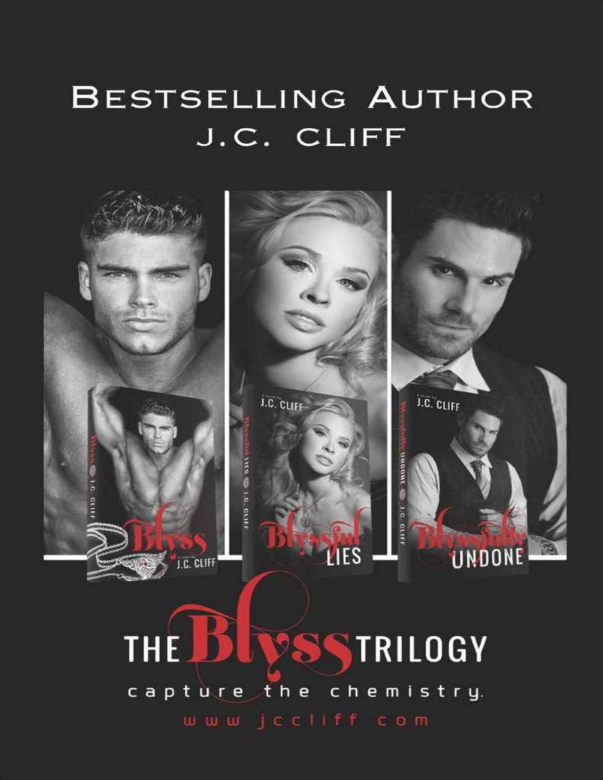 The Blyss Trilogy Boxed Set Jc Cliff