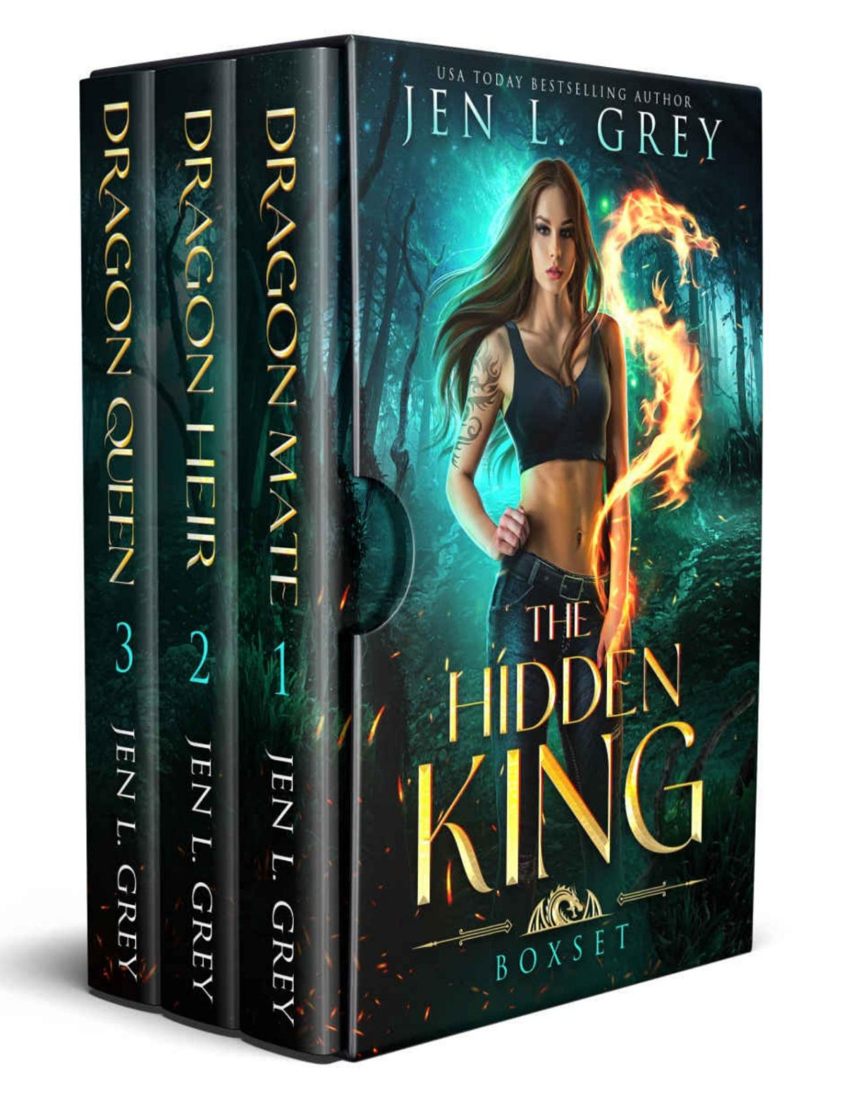 The Hidden King Box Set Jen L Grey