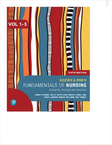 Kozier And Erbs Fundamentals Of Nursing Volumes 13 5th Edition Audrey Frandsen Berman Geralyn Snyder