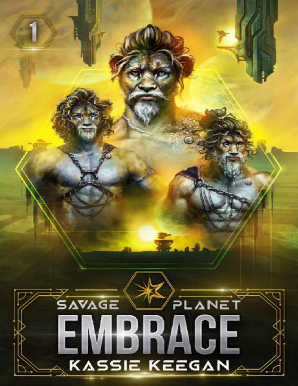 Savage Planet Embrace A Science Fiction Romance Lionmen Fantasy Savage Planet Series Book 1 Kassie Keegan