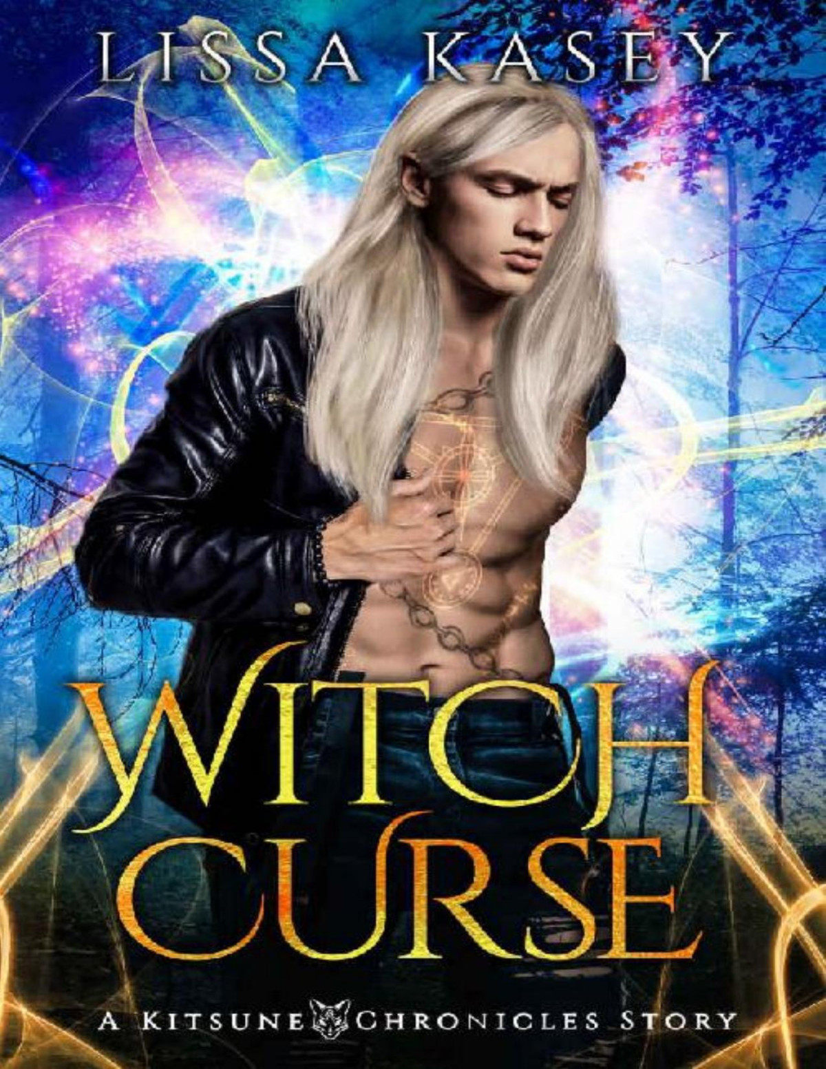 Witchcurse Gay Urban Fantasy Paranormal Romance A Kitsune Chronicles Story Book 4 Lissa Kasey