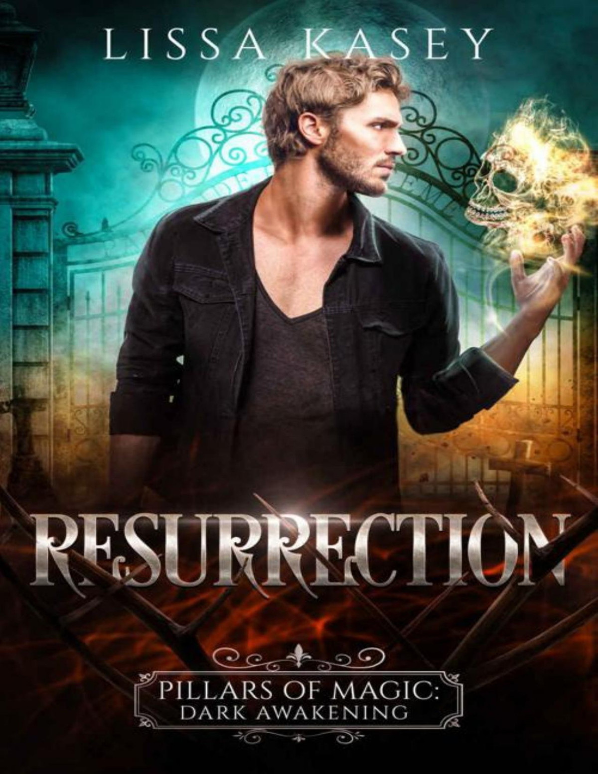 Resurrection Gay Urban Fantasy Romantic Mystery Pillars Of Magic Dark Awakening Book 1 Lissa Kasey