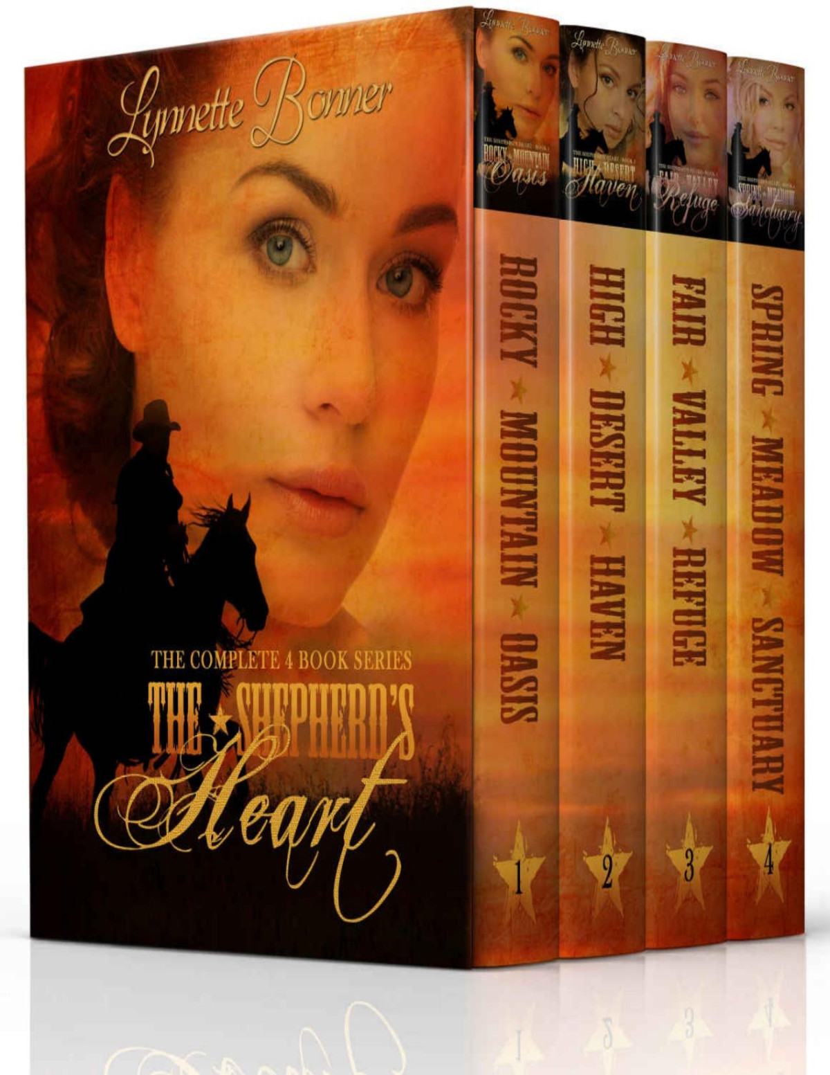 The Shepherds Heart Series A Boxed Set Book Bundle Collection Volumes 14 Lynnette Bonner