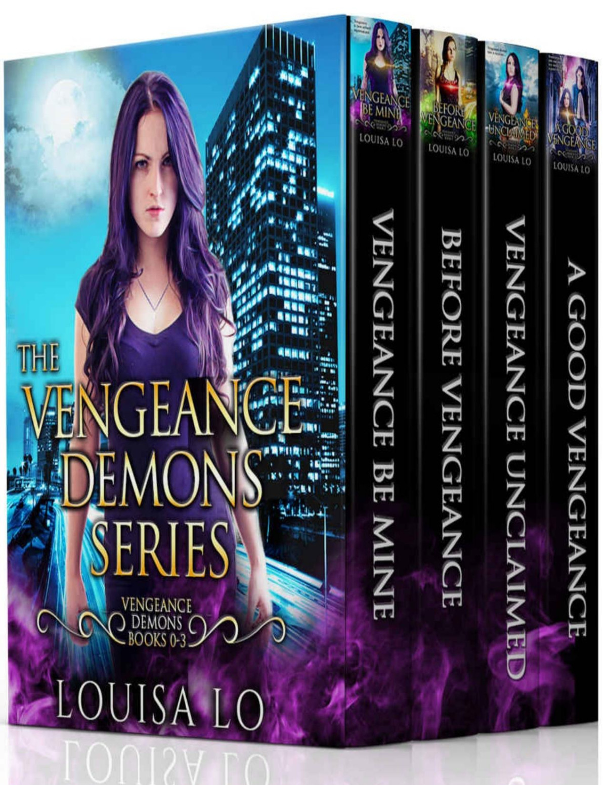 The Vengeance Demons Series Books 03 The Vengeance Demons Series Boxset Louisa Lo