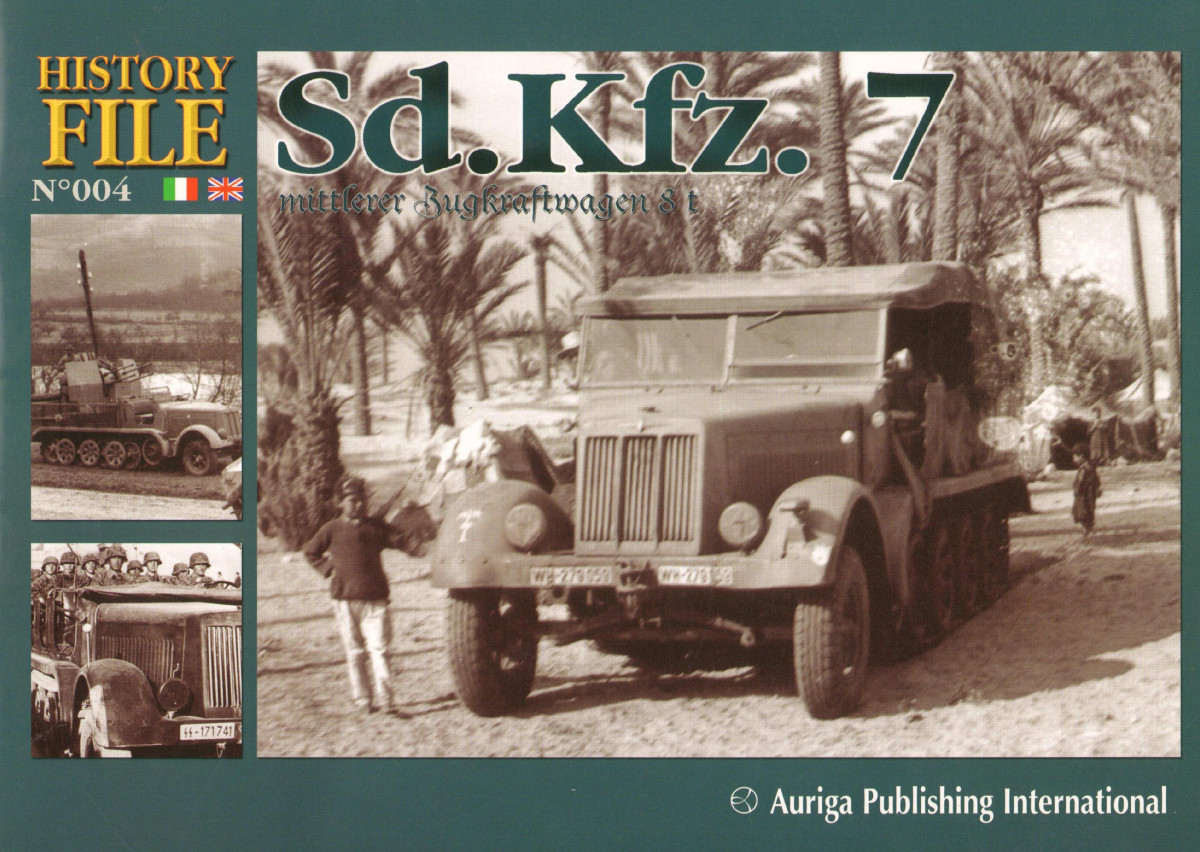 Sdkfz7 Mittlerer Zugkraftwagen 8 T 1st Edition Daniele Gudlielmi