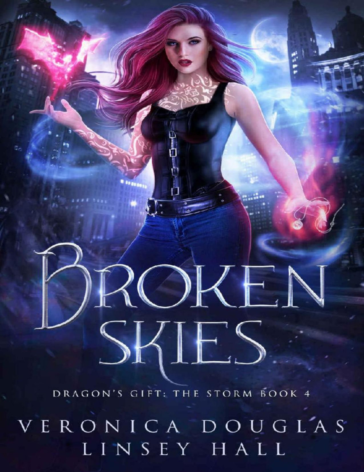 Broken Skies Dragons Gift The Storm Book 4 Veronica Douglas Linsey Hall