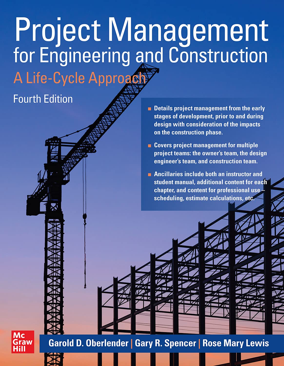 Project Management For Engineering And Construction A Lifecycle Approach Fourth Garold Oberlender