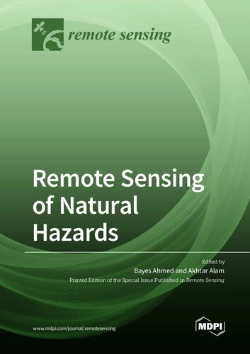 Remote Sensing Of Natural Hazards First Bayes Ahmed Akhtar Alam