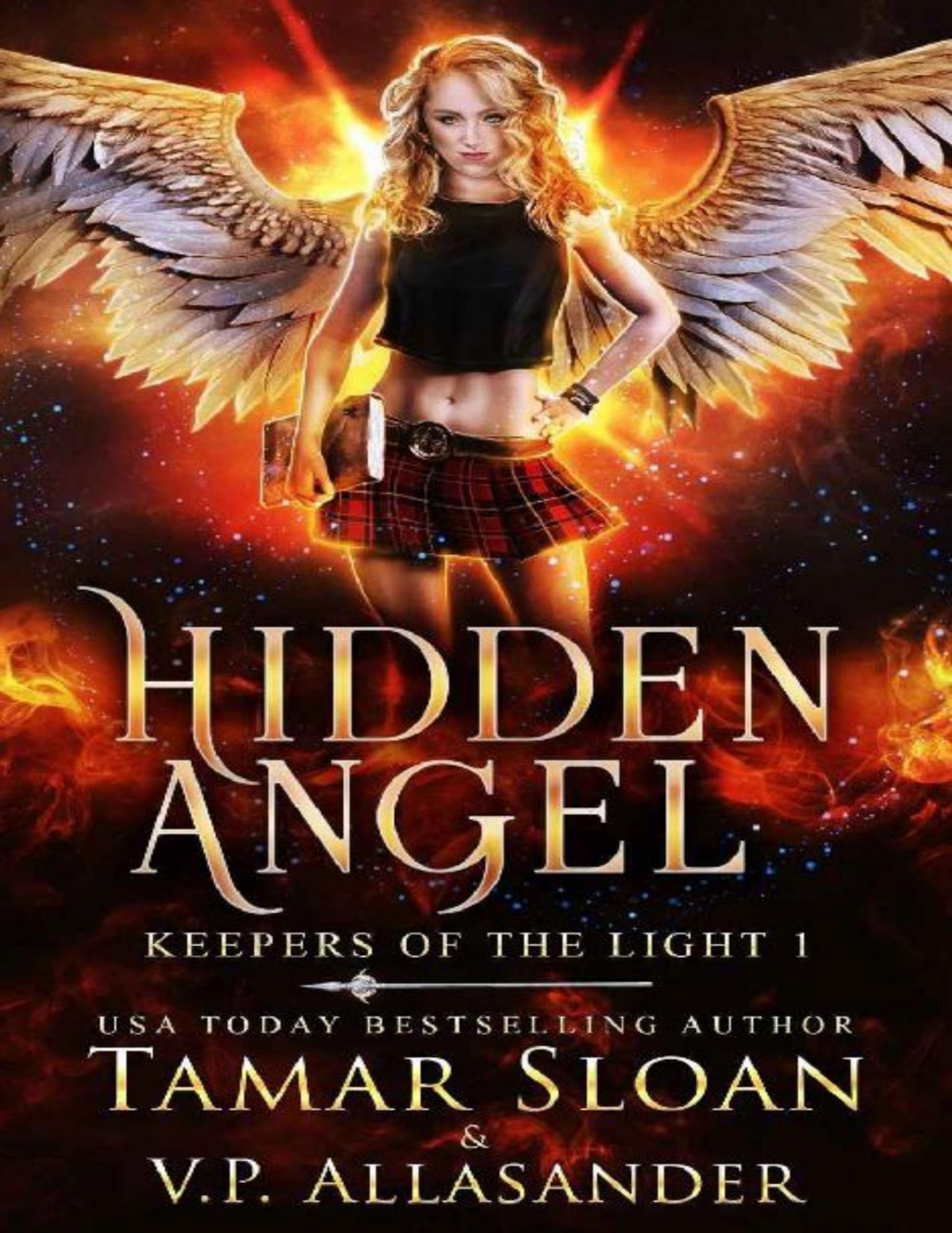 Hidden Angel A Paranormal Academy Romance Keepers Of The Light Book 1 Tamar Sloan Vp Allasander
