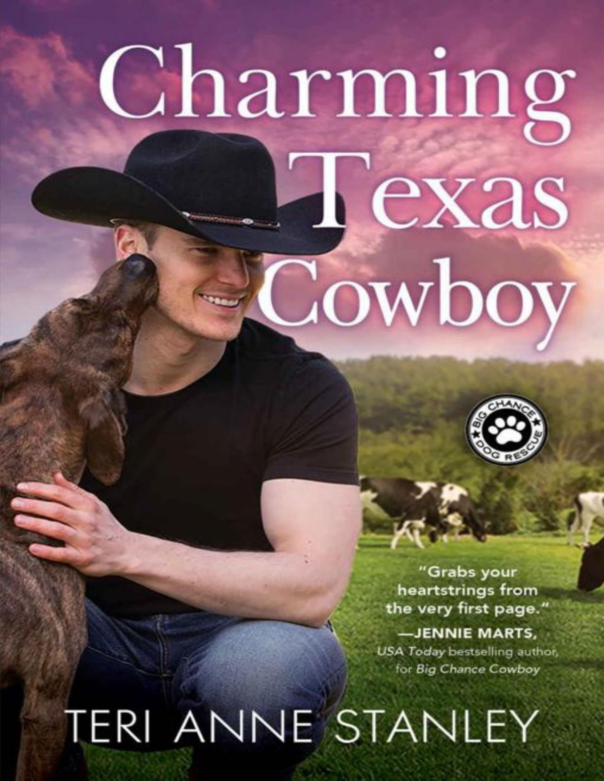 Charming Texas Cowboy Big Chance Dog Rescue Teri Anne Stanley