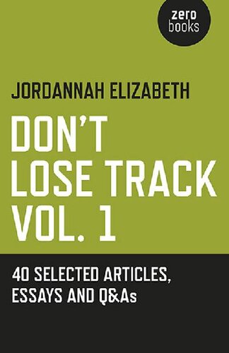 Dont Lose Track Jordannah Elizabeth