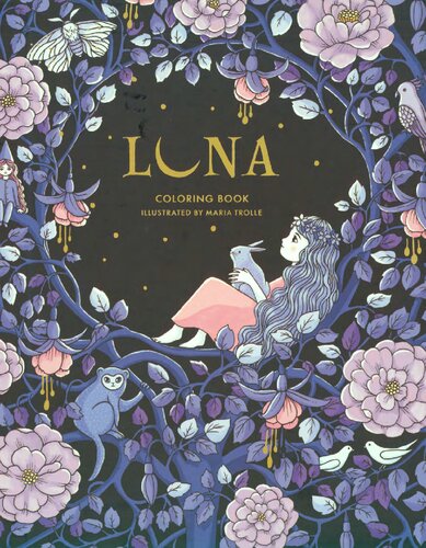Luna Coloring Book Maria Trolle